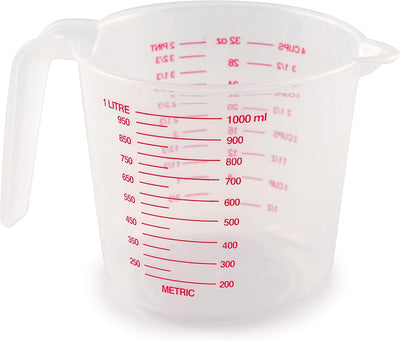 Taza medidora plástico multicolor