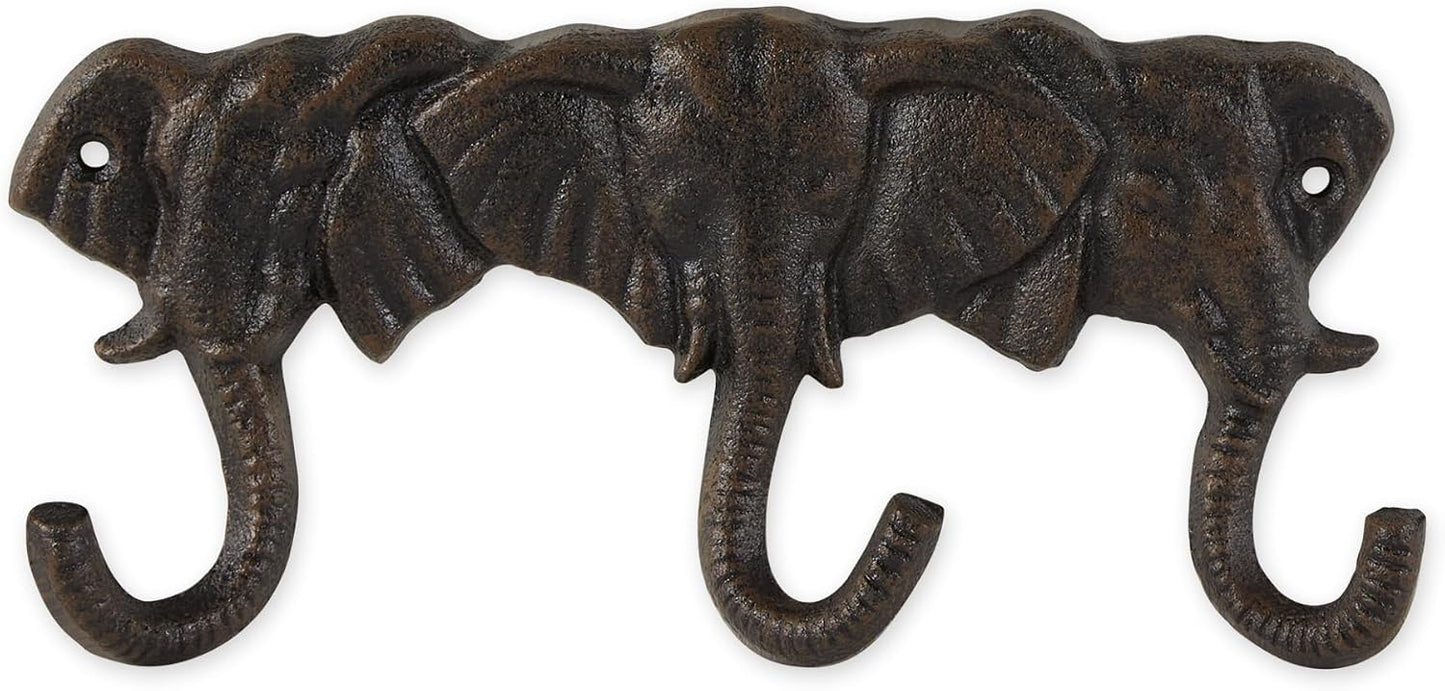 Gancho pared elefante triple