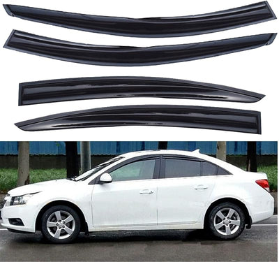 Visera ahumada deflector viento protector lluvia Chevy Cruz J