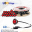 20 Pzas Luz indicadora roja remolque camión con conector