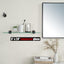 Estante vidrio baño 24x5" acero inox ORB
