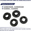 Kit 4 aisladores resortes Jeep Grand Cherokee 99-04