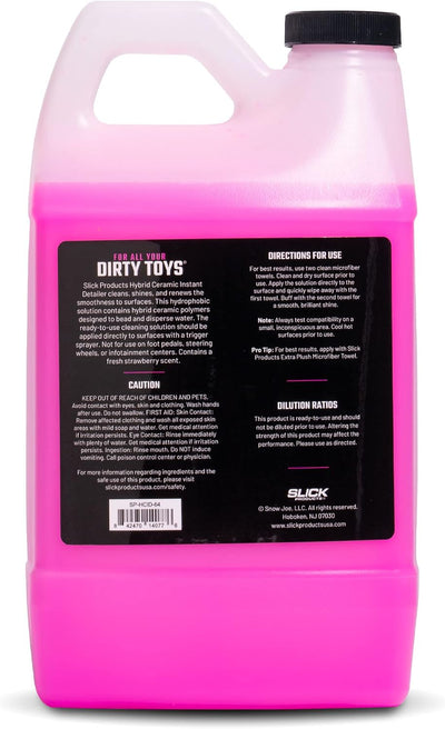 Detallador cerámica híbrida hidrofóbico espray 64oz aroma fresa