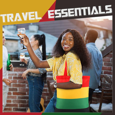 3 Pzas Bolsas Rasta Juneteenth Historia Afroamericana