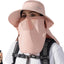 Sombrero sol ancha ala mujer UV visera pesca jardín