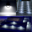 Kit luces LED empotradas jardín patio IP65 12V 16 Uds