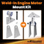 Kit montaje motor Chevy SBC BBC 3L V6 acero plateado