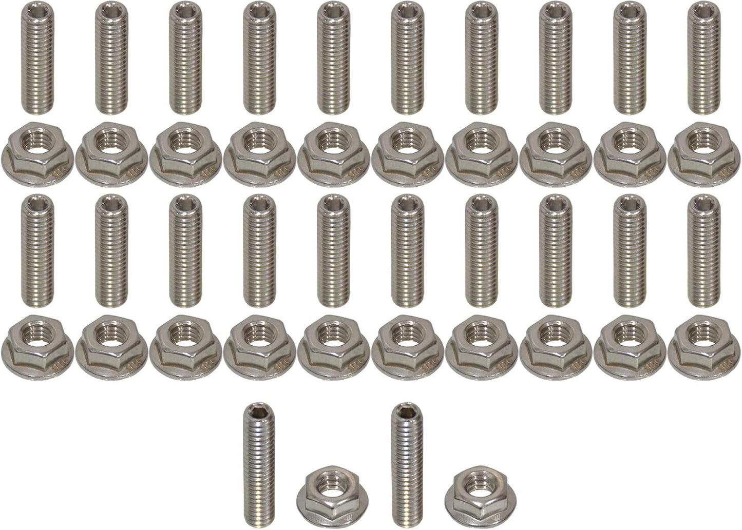 Kit pernos acero inox para cacerola aceite Chevy