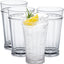 Set 4 Vasos Highball 21oz Sin BPA Plástico Alimenticio