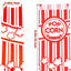 1600 Bolsas Papel Palomitas 1oz para Maquina Pop