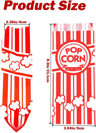 1200 bolsas papel palomitas 1oz porciones individuales