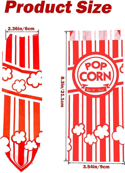1200 bolsas papel palomitas 1oz porciones individuales