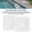 Tapa desnatador piscina 10" plástico resistente Hayward