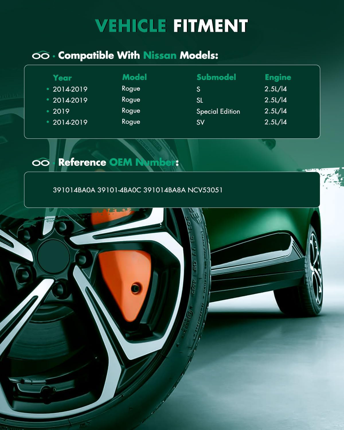 Ensamblaje eje CV delantero izquierdo Nissan Rogue 2.5L