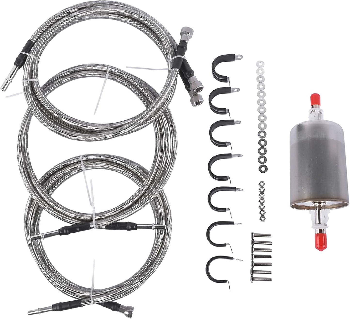 Reemplazo línea combustible acero inox Chevy Silverado 01-03