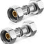 2 Accesorios Fontanería RV Adaptador 1/2pulg Metal