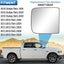 Espejo lateral derecho calefactado para Ram 1500-3500 10-20