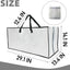 6 Pzas Bolsas Almacenamiento Transparentes con Cremallera