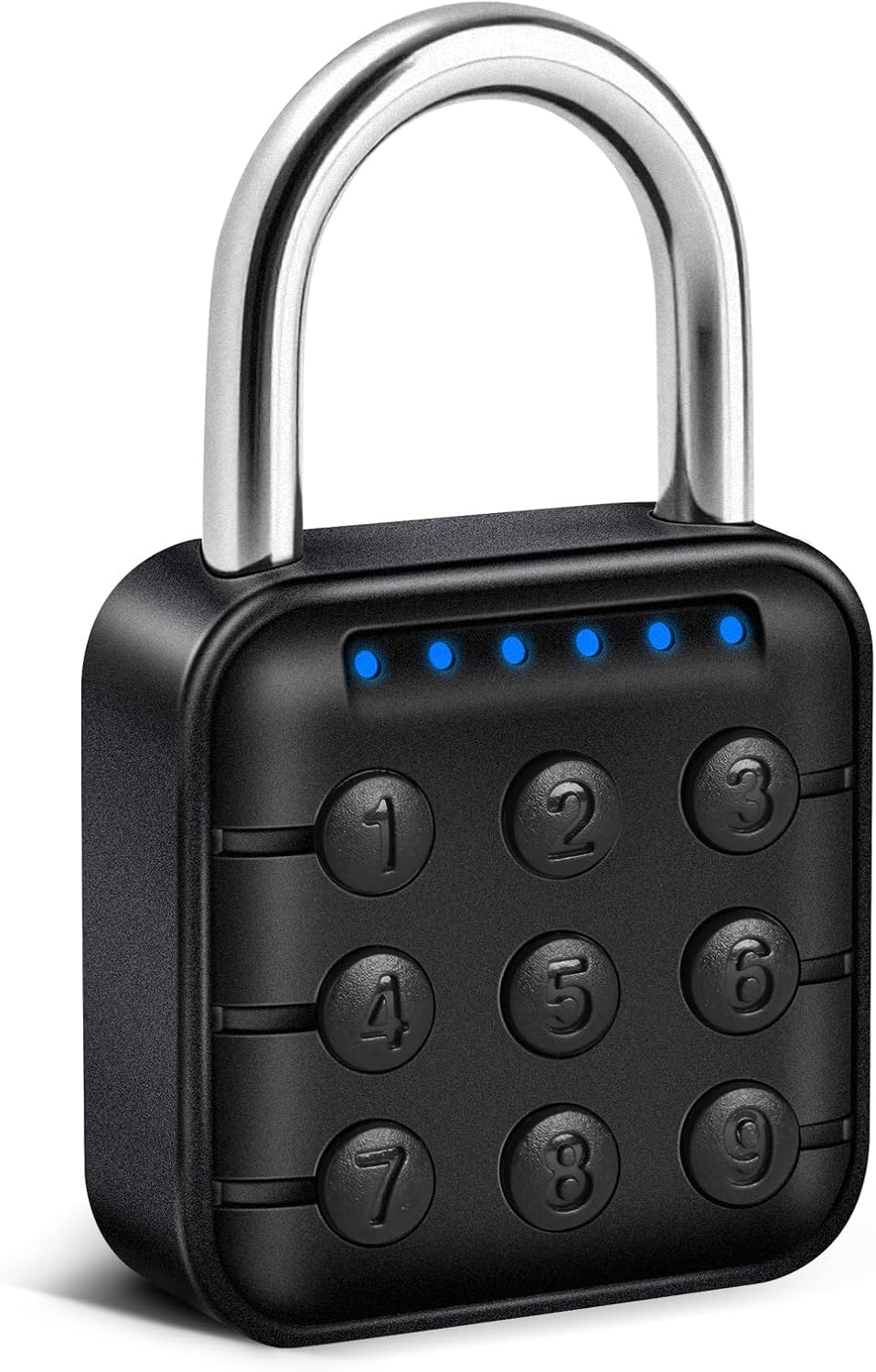 Candado combinación 6 dígitos bluetooth impermeable