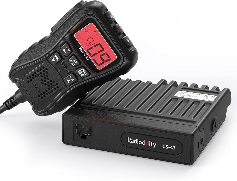 Radio CB CS-47 40 canales micr. mano VOX pantalla LCD