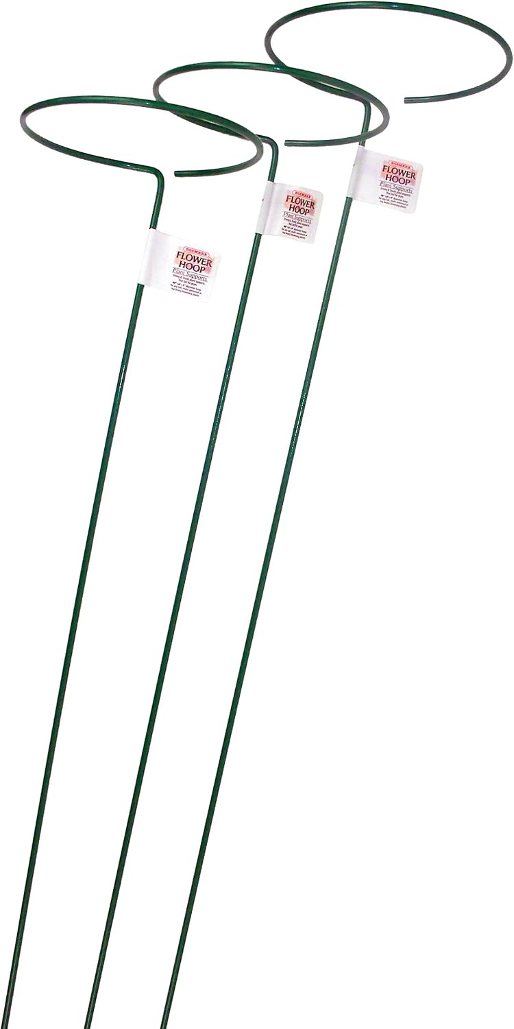 Soporte tallo planta 48pulg aro 6pulg pack 3