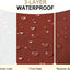 4 Cojines Impermeables para Sillas Exterior 19x19x3"