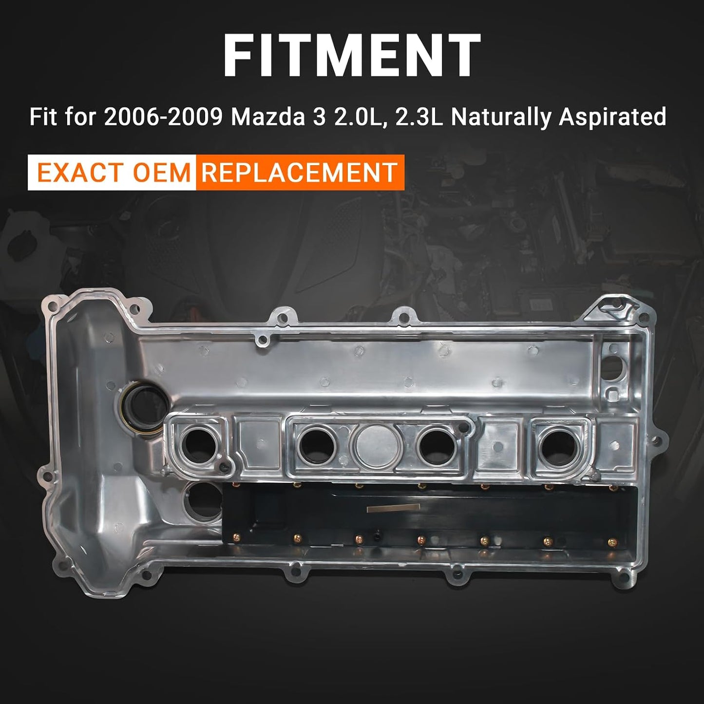 Tapa válvula aluminio Mazda 3 06-09 L3N5-10-210