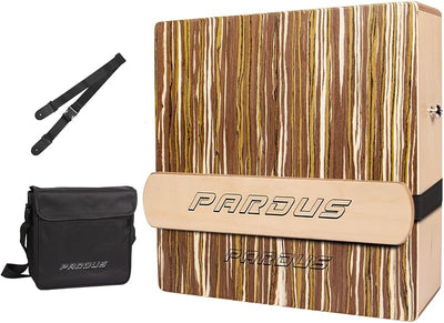 Tambor cajón portátil abedul doble cara madera tecnológica