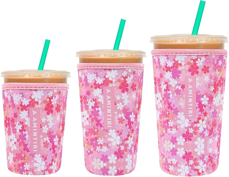3 Pzas Fundas Neopreno para Taza Café Comp Starbucks