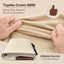 Funda redonda mesa patio tela Oxford duradera