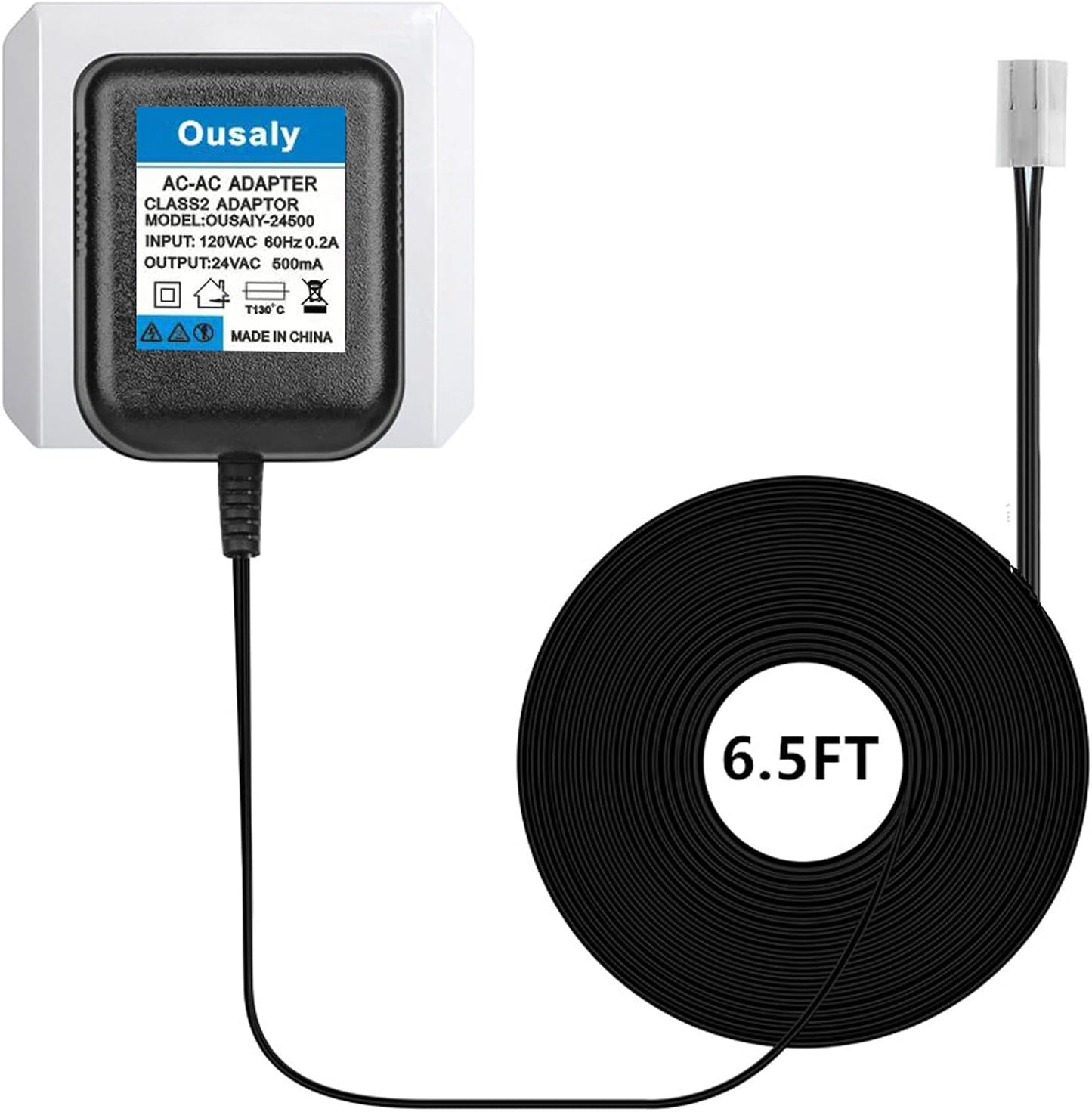 Transformador 24V CA para rociadores y temporizadores Rain