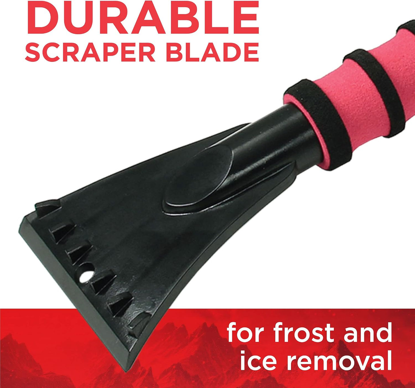 Cepillo nieve 26" con raspador hielo set 2