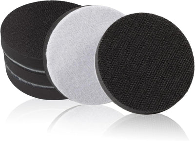 5 Almohadillas espuma gruesa 3pulg para lijadora orbital