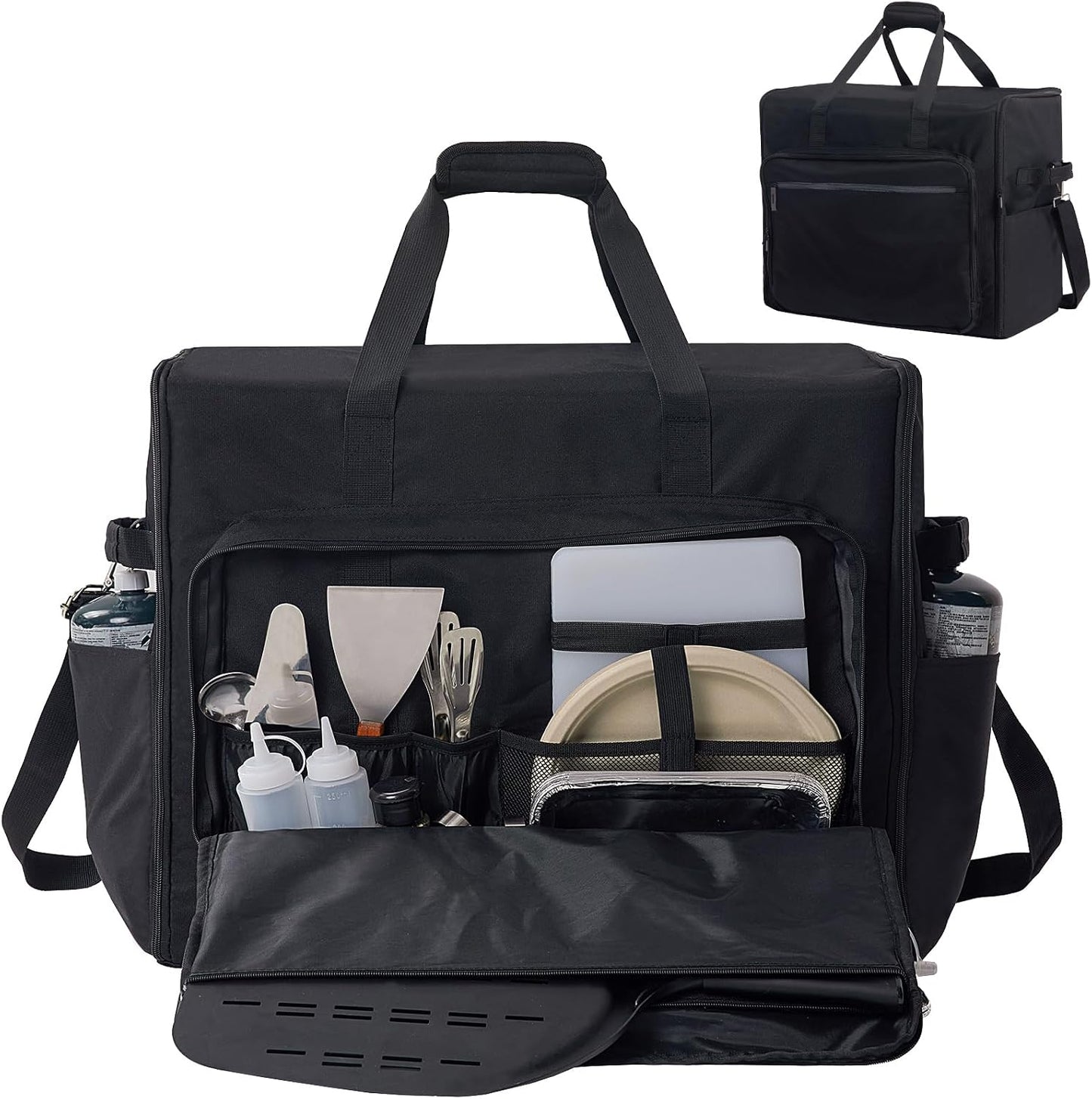 Bolsa transporte horno Camp Chef con correa y bolsillos