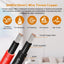 Cable solar 8awg 8ft con conectores impermeables para RV