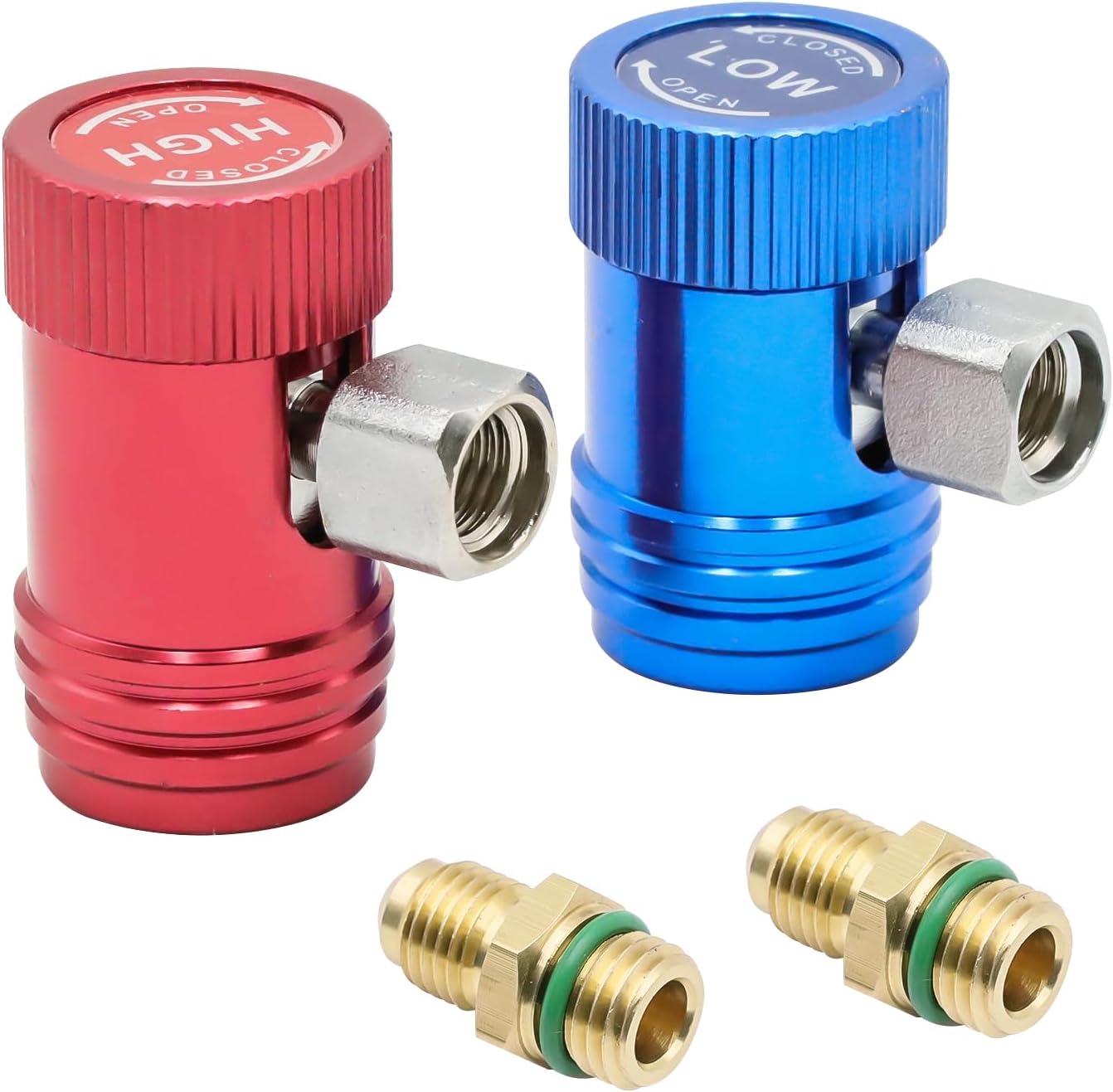 Adaptador R1234yf 1/4" set 2
