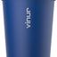 4 Vases Acero Inox 16oz Apilables Viaje Azul Bebé