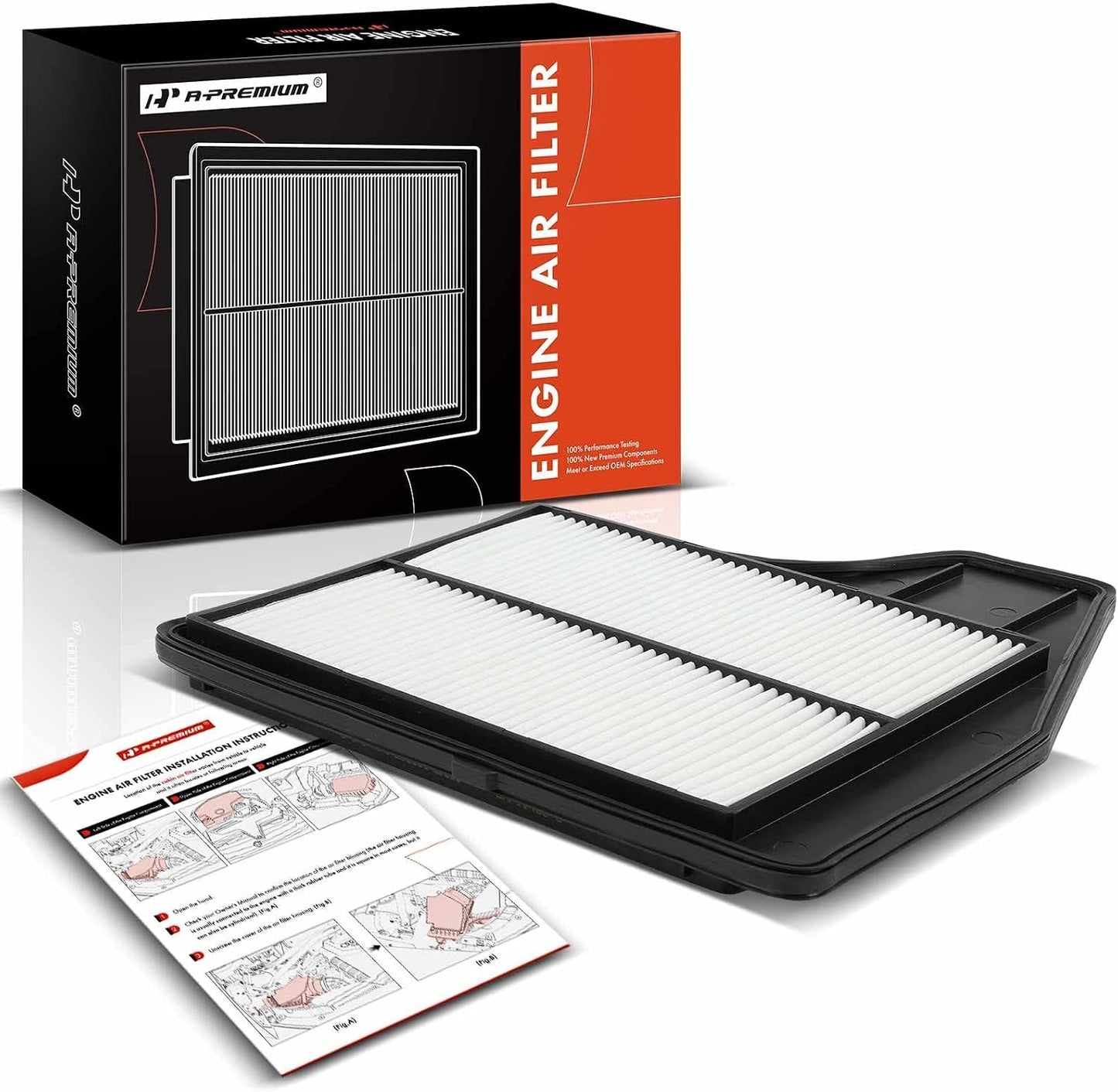 Filtro aire motor Nissan Altima L4 2.5L rígido paquete 1