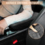 Funda consola Ford Fusion 13-16 cuero antiarañazos negro