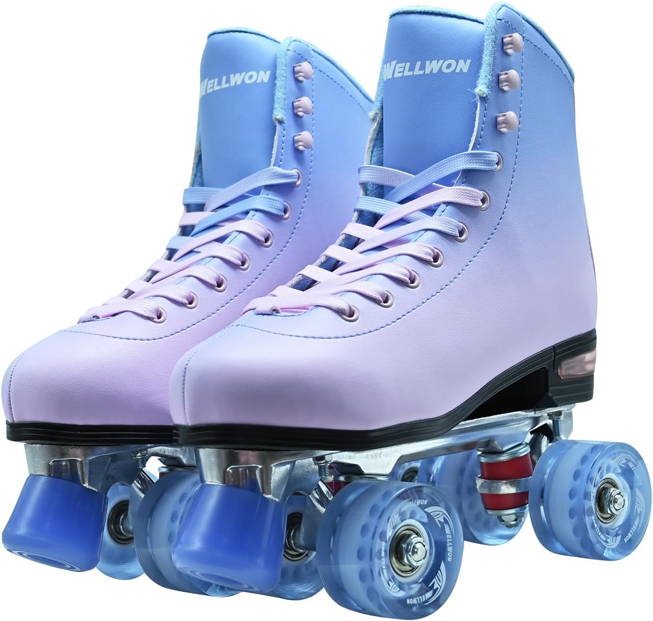 Patines cuádruples piel sintética talla 6-11