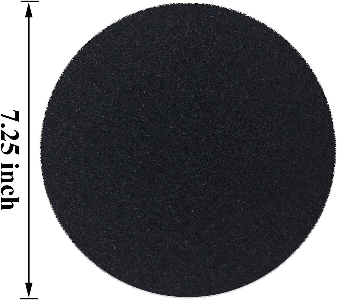 Contenedor compost 7.25" filtros carbón activado set 8