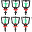 Emisores riego goteo 10 rociadores ajustables 360 microplantas