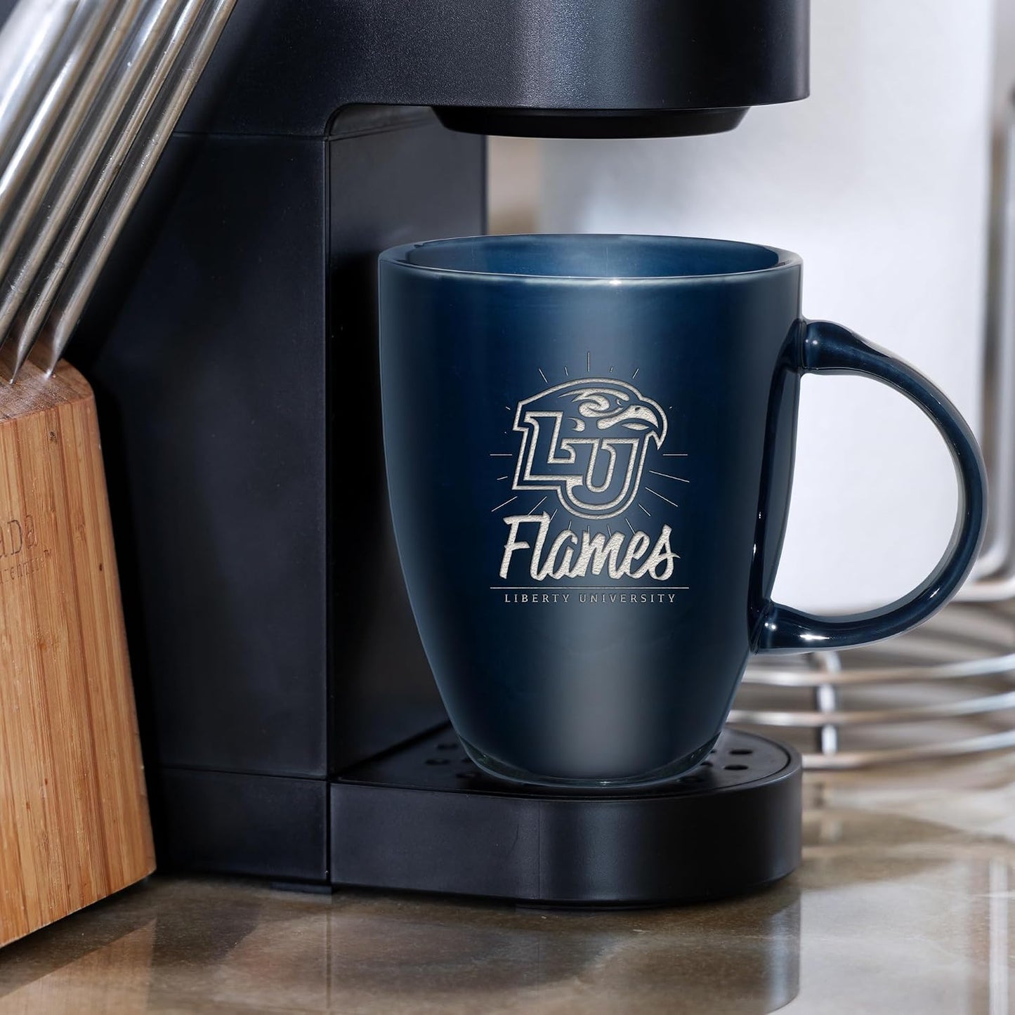 Taza cerámica NCAA grabado láser 18oz café té