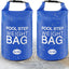 Pesas escalera piscina 30lb 2 bolsas arena PVC azul