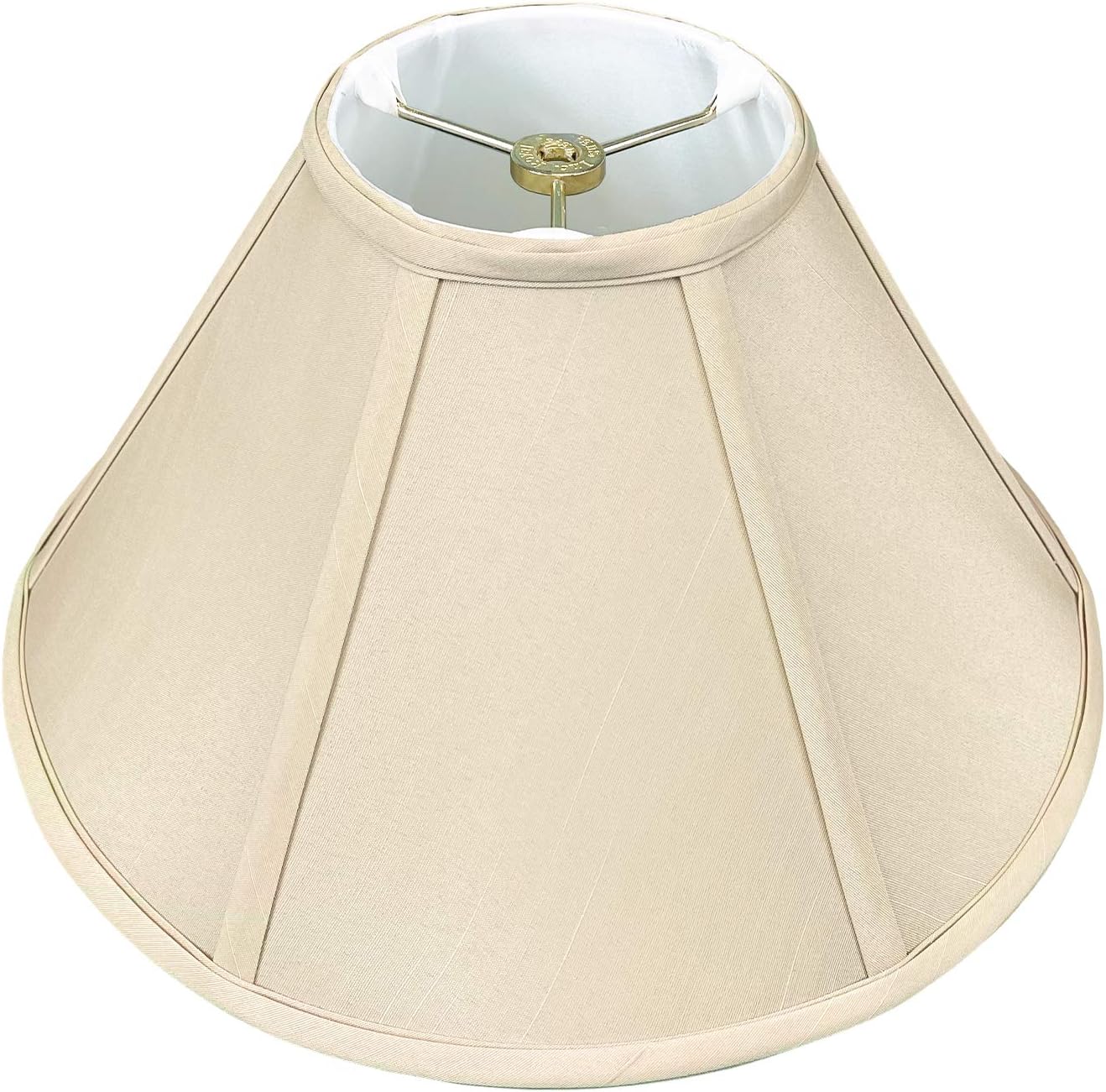 Pantalla lámpara beige 6x16x10