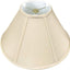 Pantalla lámpara 7x20pulg color beige