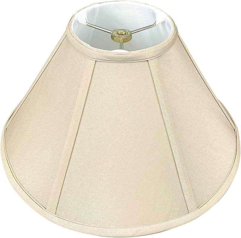 Pantalla lámpara 7x20pulg color beige