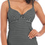 Top tankini escote profundo para mujer