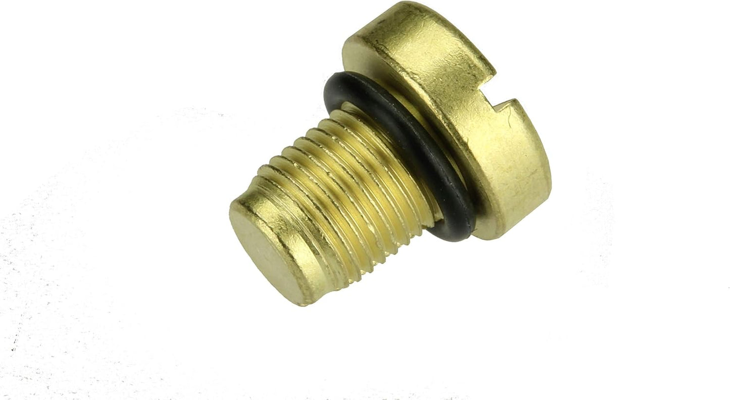 Tornillo purgador tanque refrigerante latón vs plástico