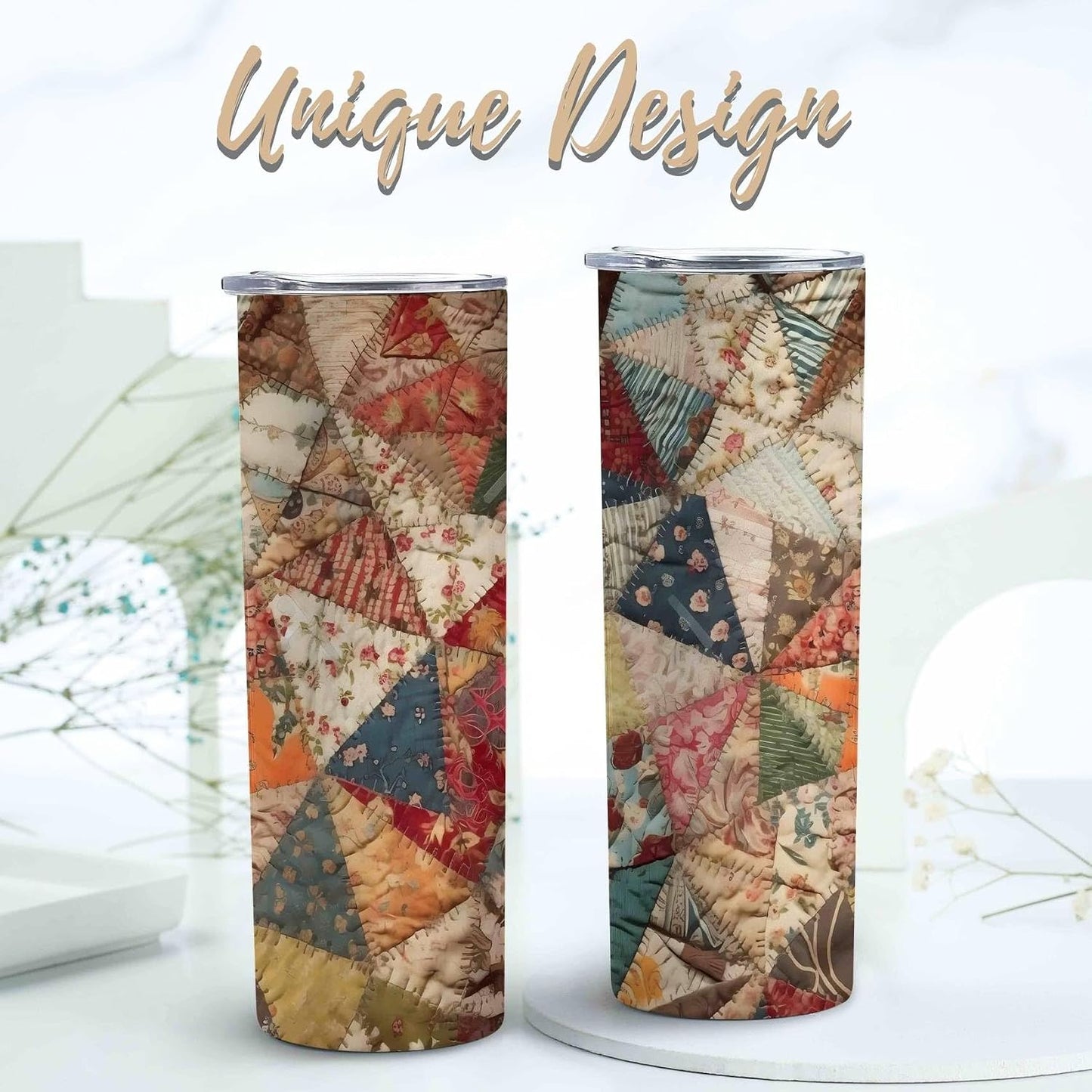 Taza viaje aislada acero inox 20oz regalo coser
